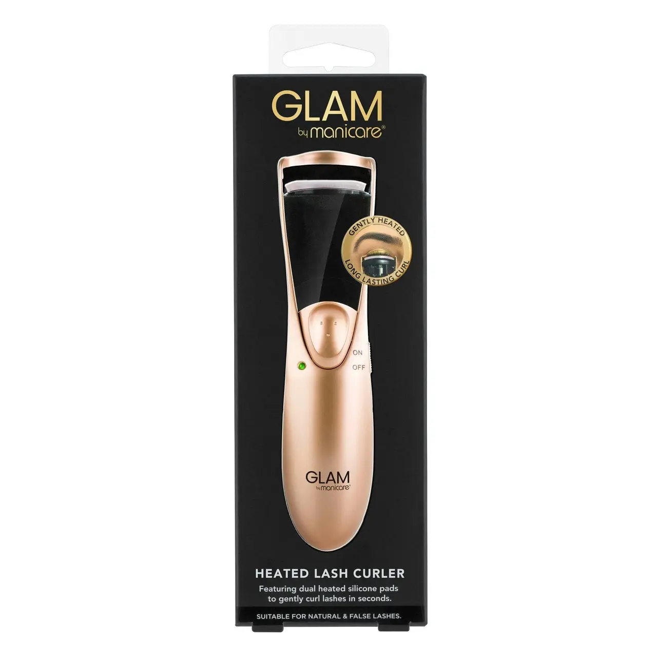 Glam by Manicare(R) Heated Lash Curler