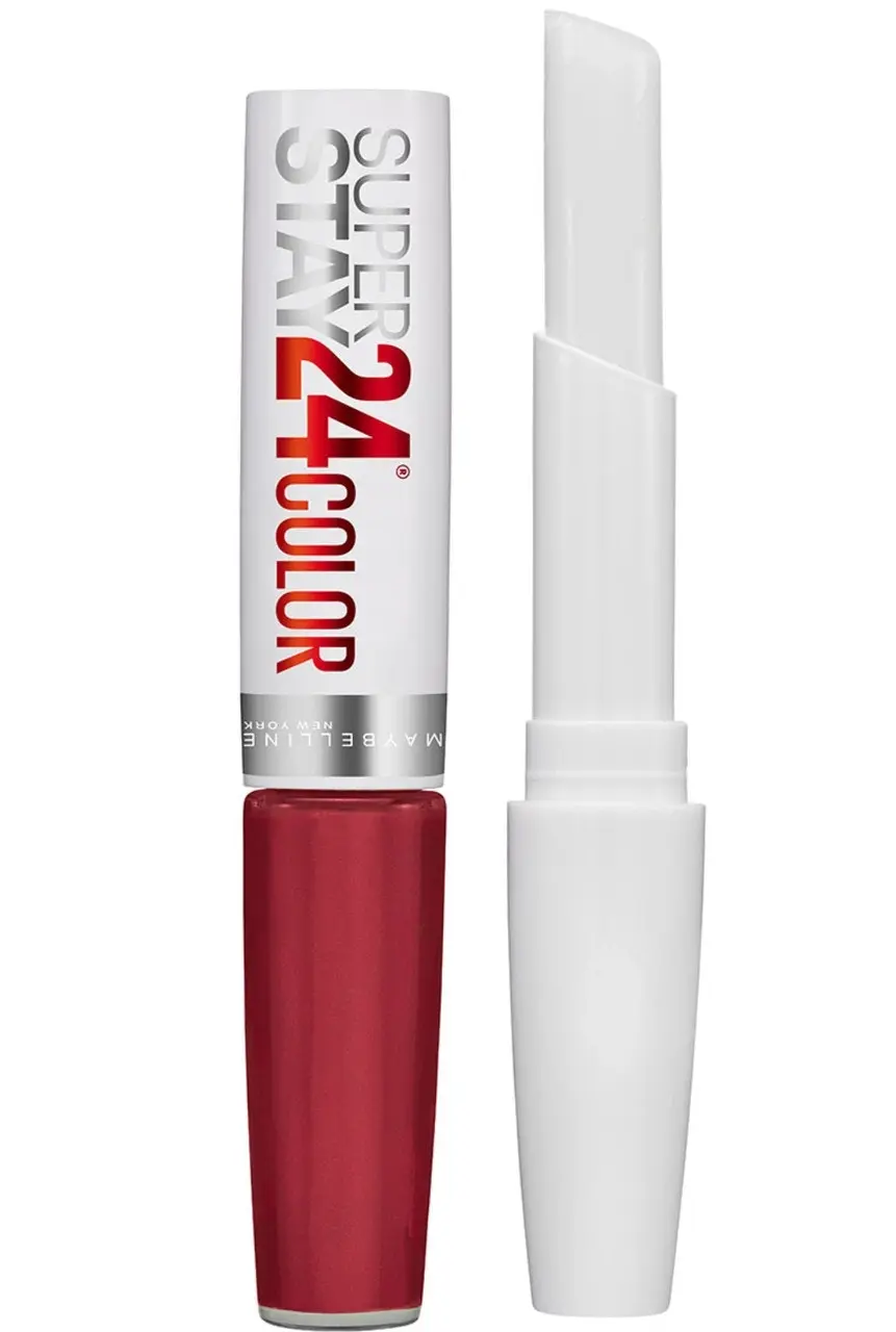 Maybelline SuperStay 24 2-Step Longwear Liquid Lipstick - Keep Up The Flame 025