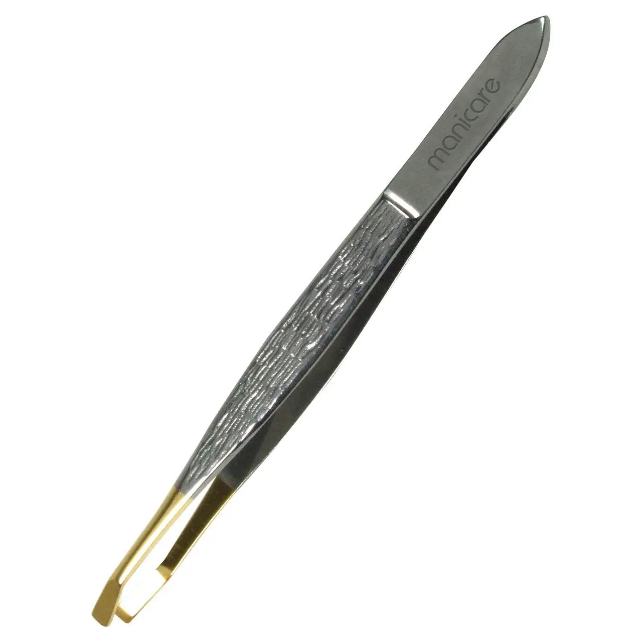 Manicare Triple X Tweezers, Gold Tipped