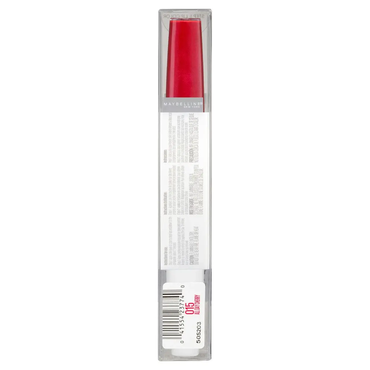 Maybelline SuperStay 24 2-Step Longwear Liquid Lipstick - All Day Cherry 015