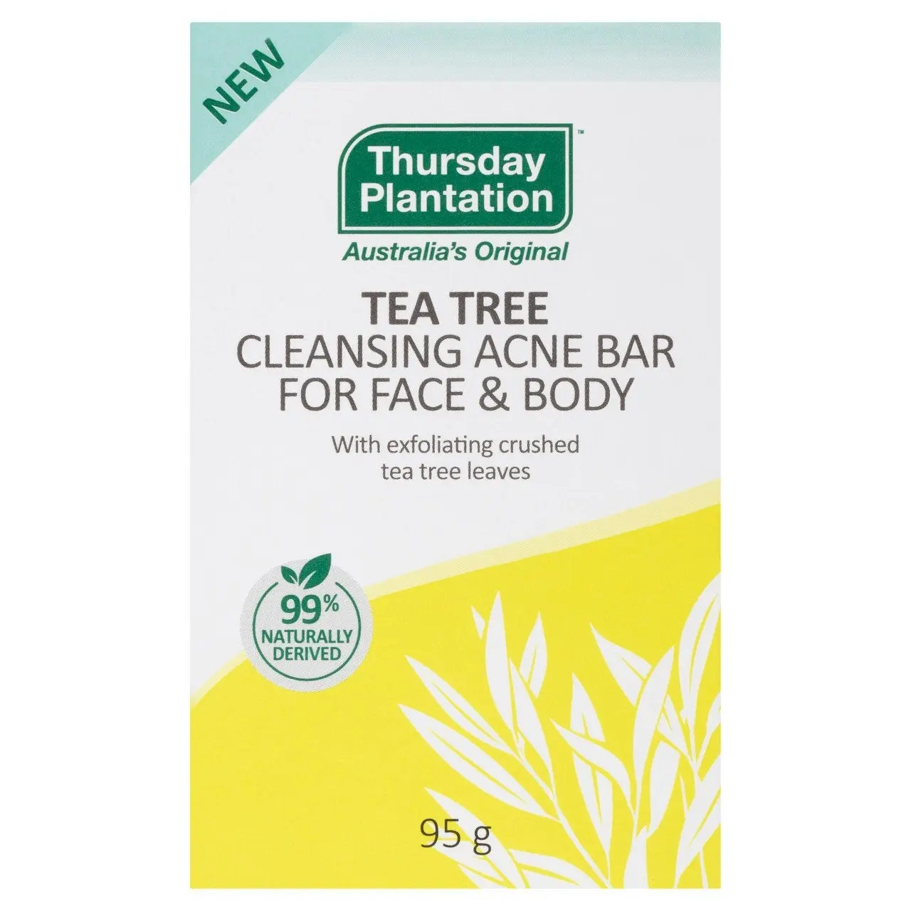 Thursday Plantation Cleansing Bar for Face & Body 95g