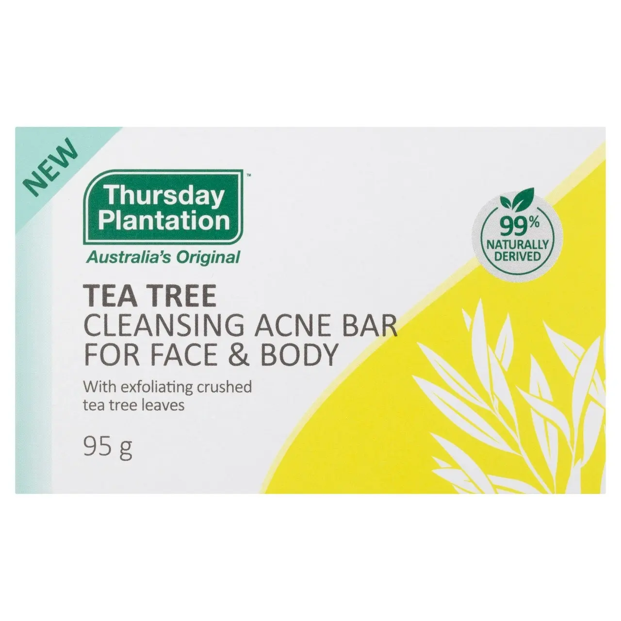 Thursday Plantation Cleansing Bar for Face & Body 95g