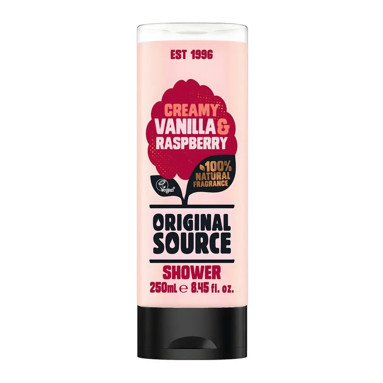 Original Source Shower Gel Vanilla Milk and Raspberry 250ml