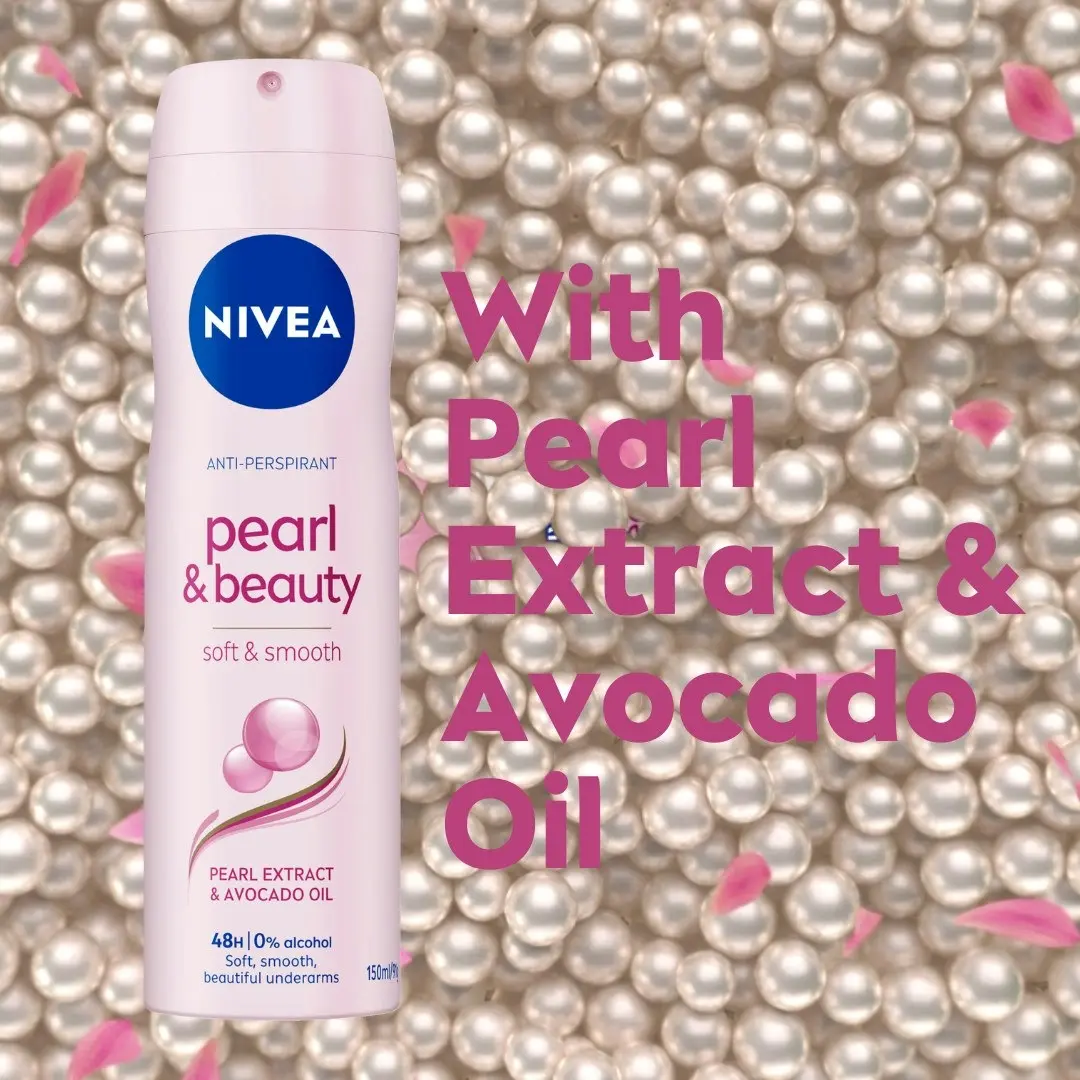 Nivea Pearl & Beauty Anti-perspirant Aerosol Deodorant 150ml