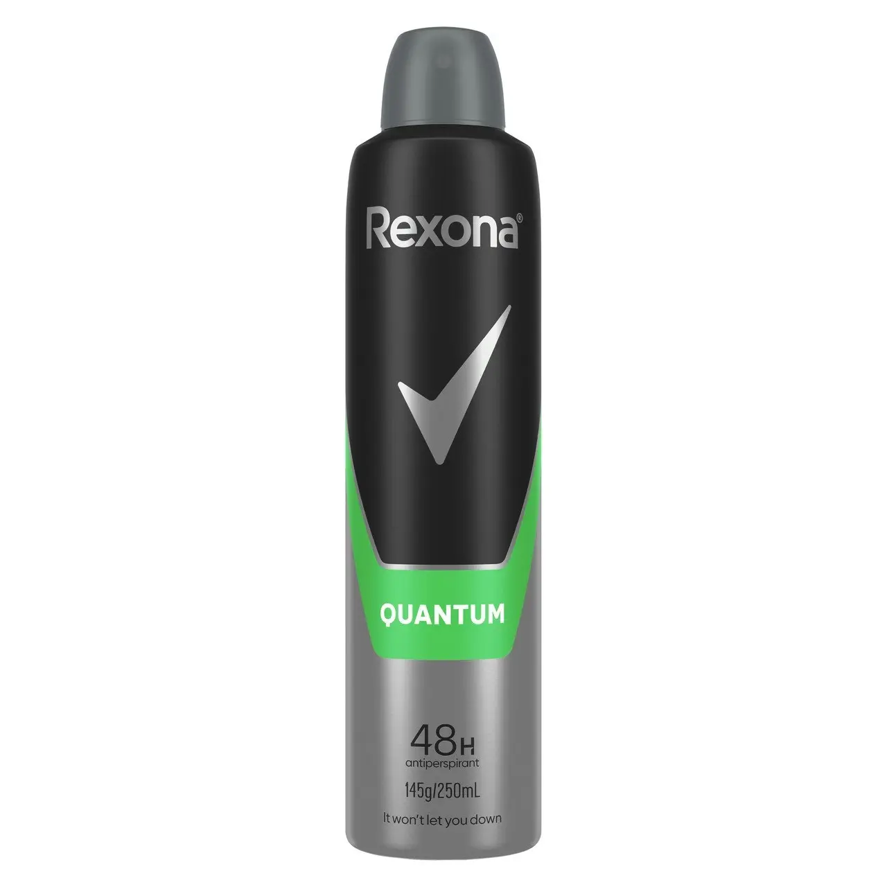 Rexona Men Deodorant Aerosol Antiperspirant Quantum 48-hour Protection 250ml