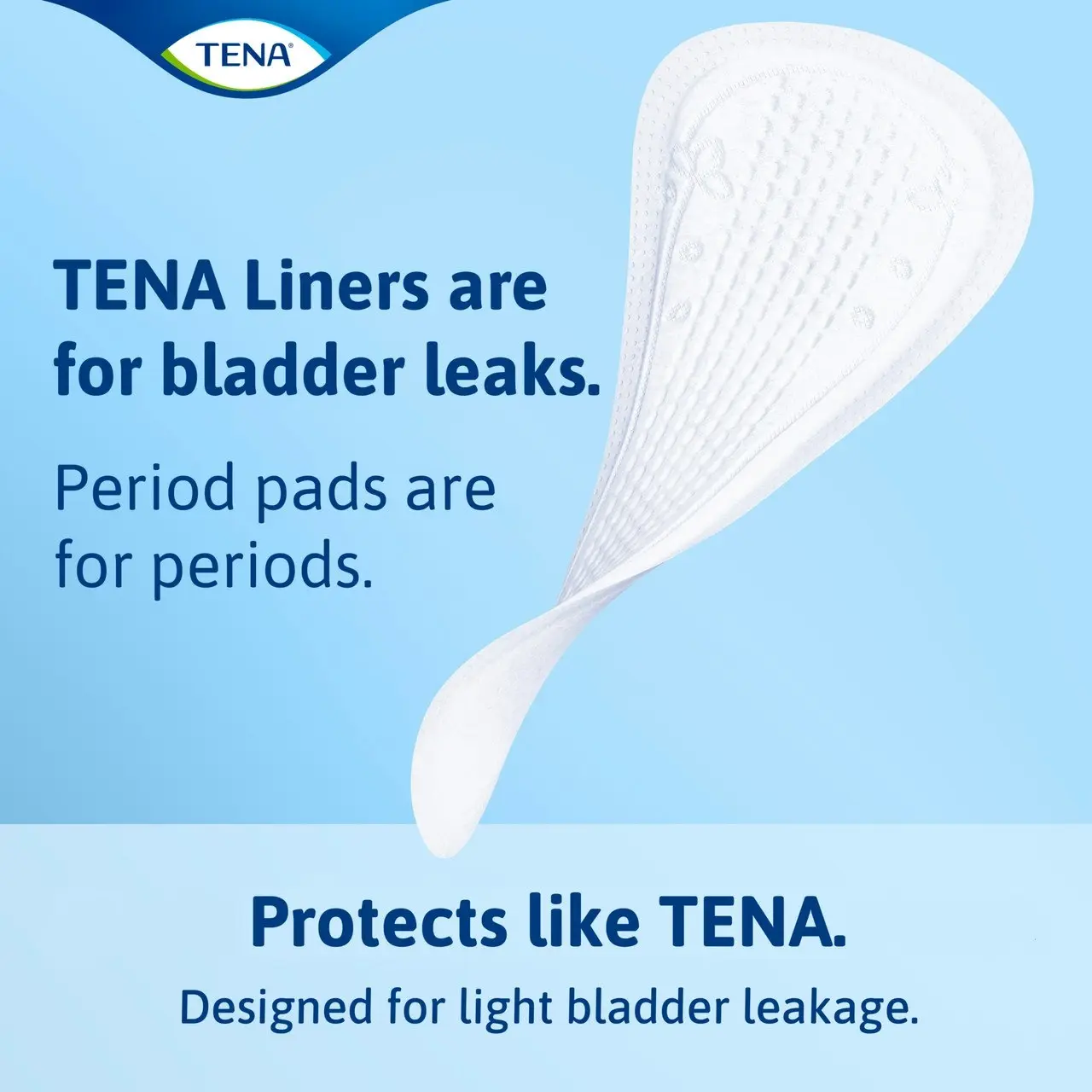 TENA Standard Length Liners 30 Pack