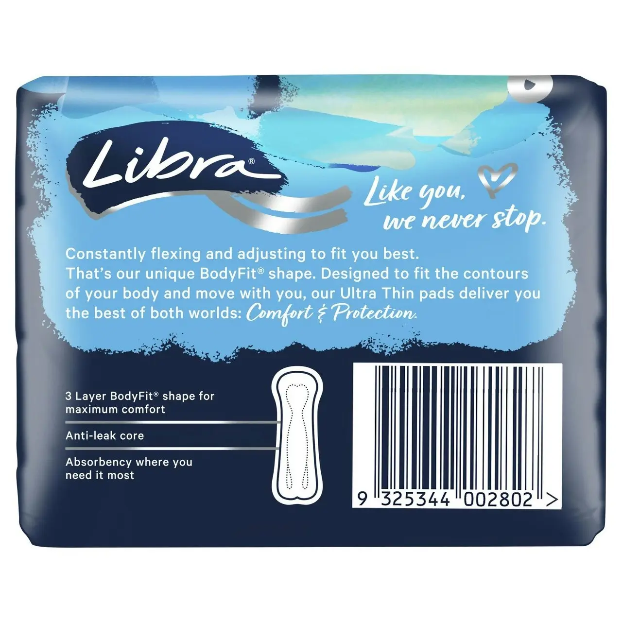 Libra Ultra Thin Pads Regular 14 Pack