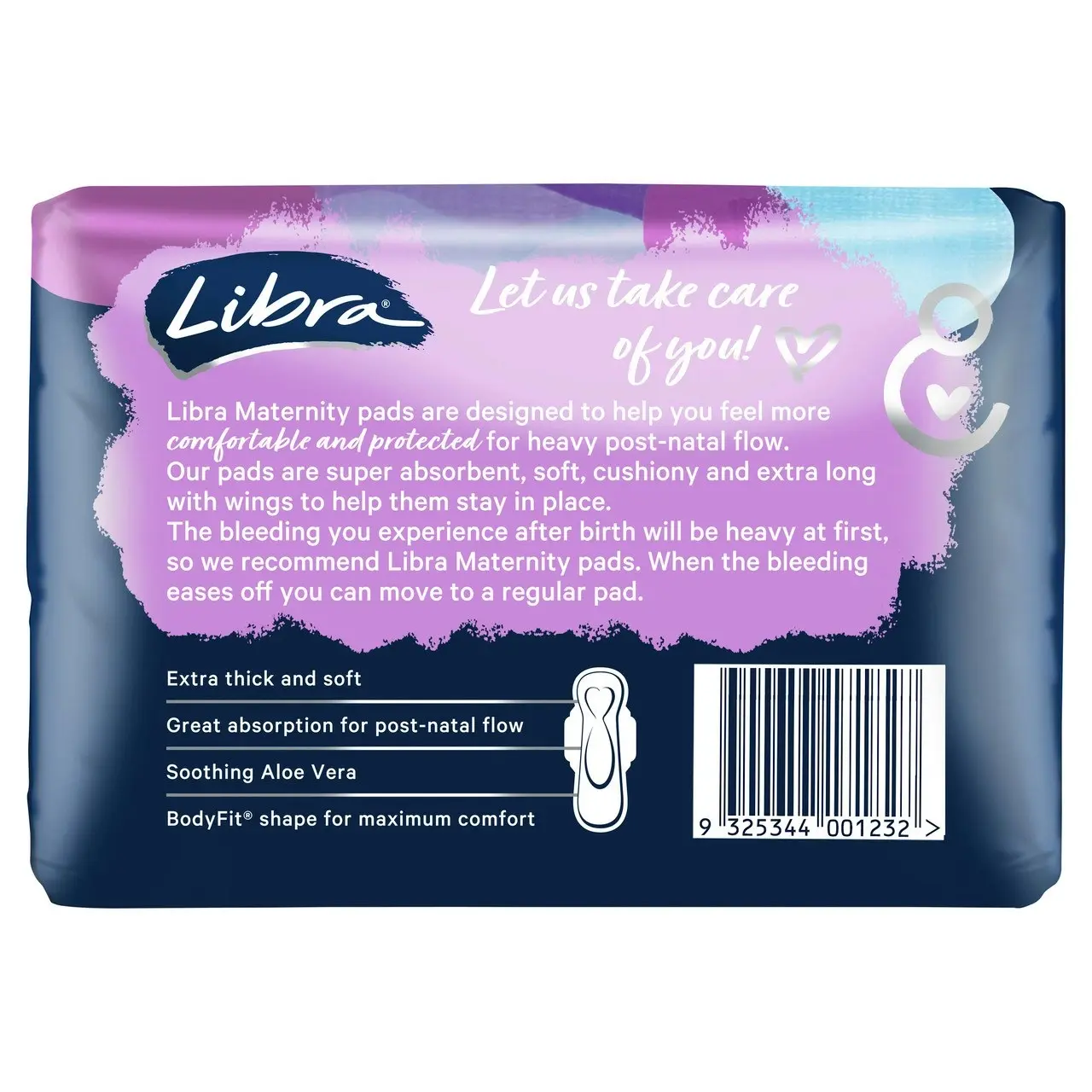 Libra Maternity Pads Extra Long  with Wings 10 pack