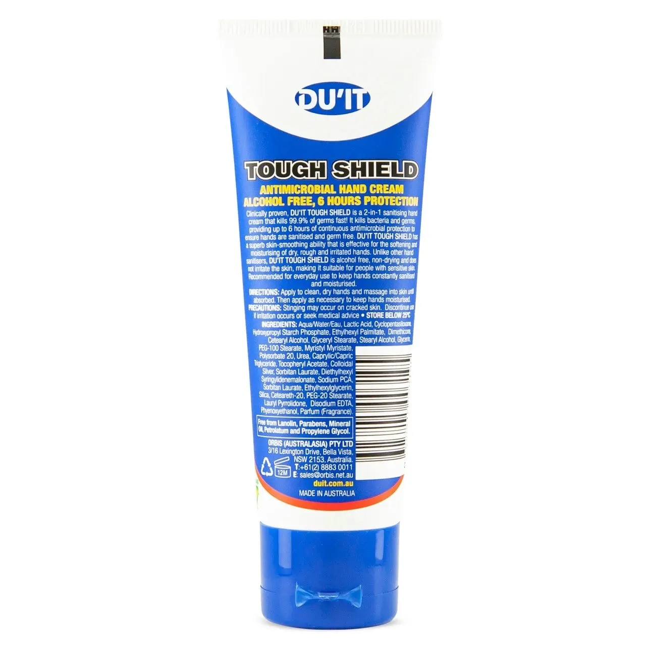 DU'IT Tough Shield Sanitising Hand Cream 75g