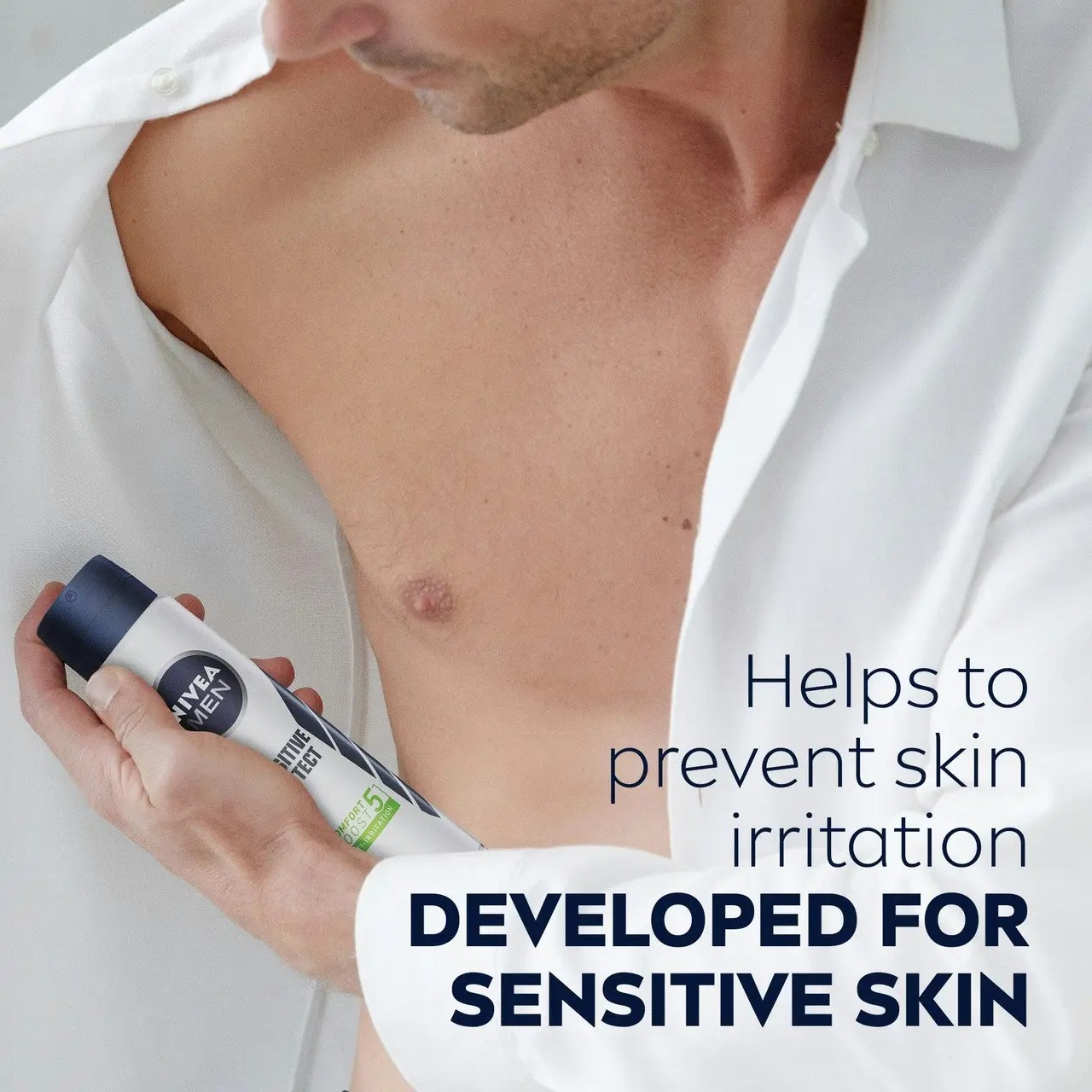 Nivea MEN Sensitive Protect Anti-Perspirant Aerosol 250ml