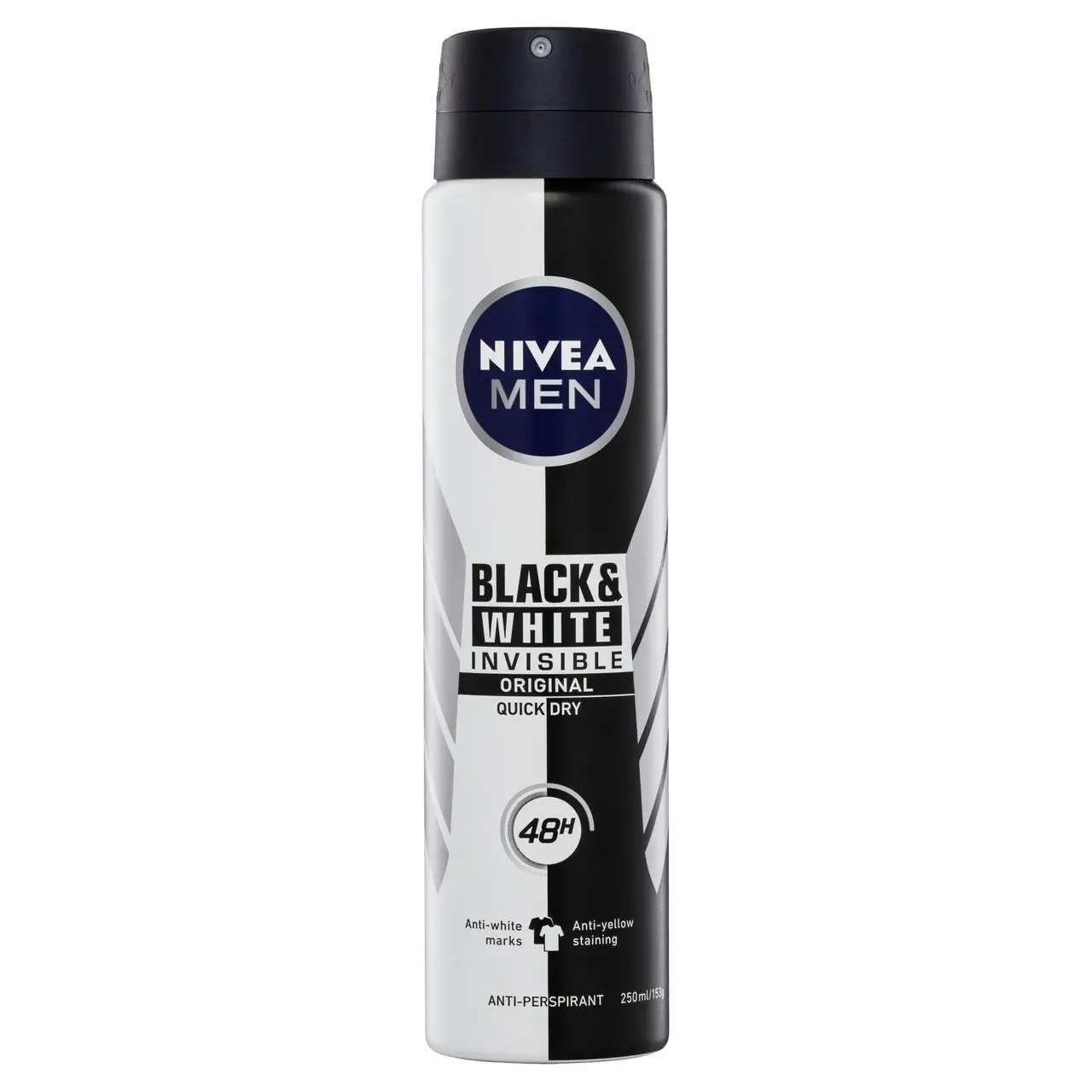 Nivea MEN Black & White Original Anti-perspirant Aerosol 250ml