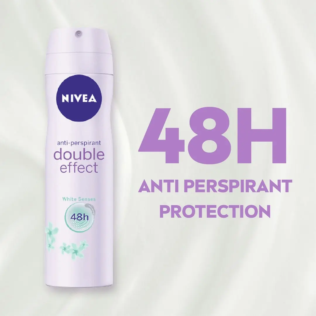 Nivea Double Effect Anti-Perspirant Aerosol Deodorant 250ml