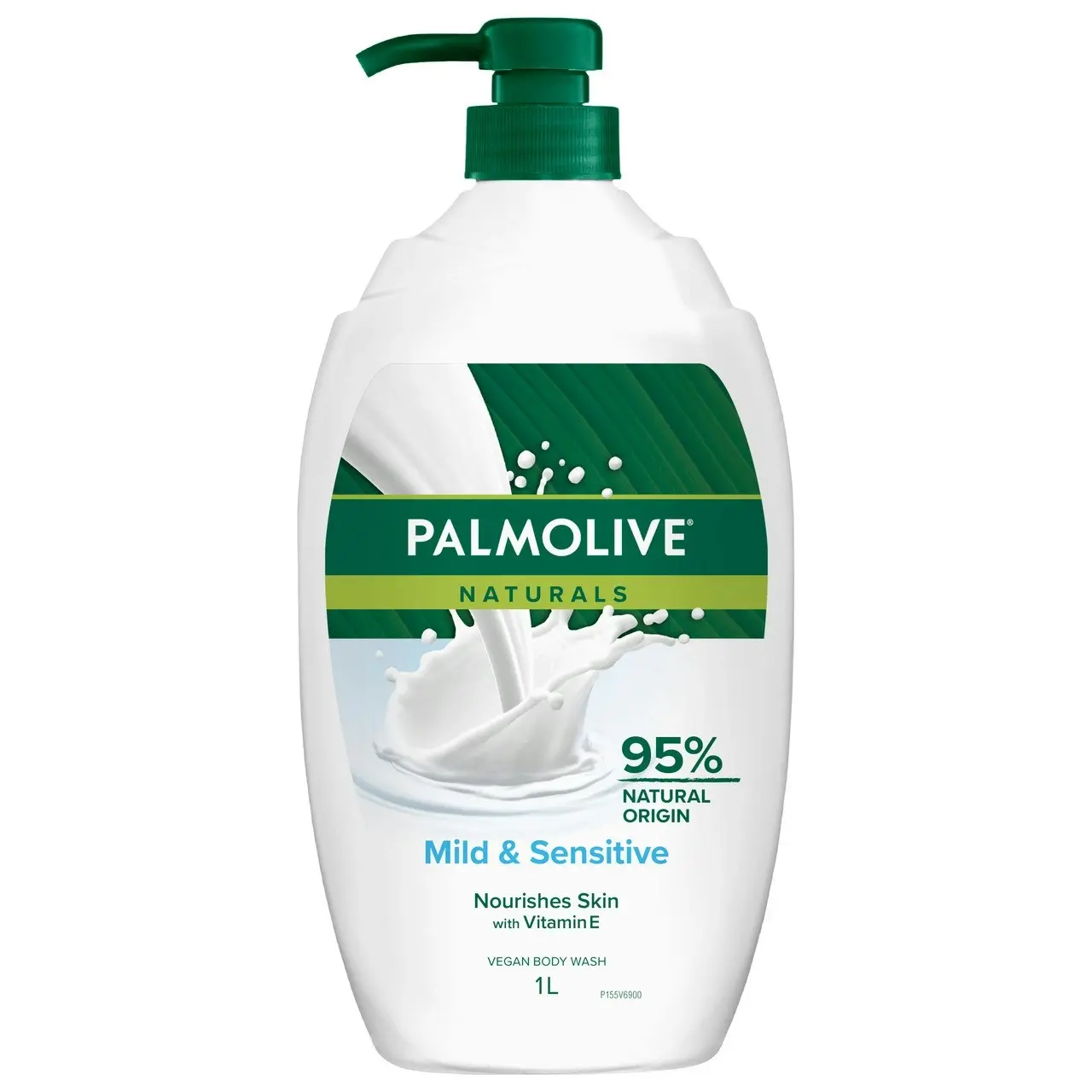 Palmolive Naturals Body Wash 1L Mild & Sensitive Soap Free Shower Gel, Clinically Tested, Non Irritating, Hypoallergenic