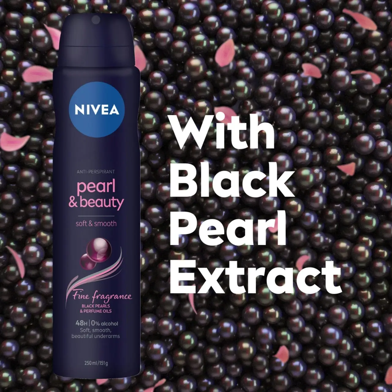 Nivea Pearl & Beauty Fine Fragrance Anti-Perspirant Aerosol