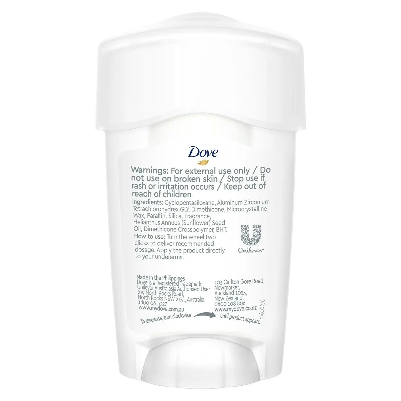 Dove Clinical Protection Antiperspirant Deodorant Fresh Touch 45 mL