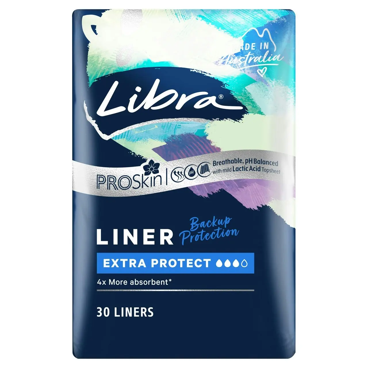 Libra Extra Protect Liners 30 Pack