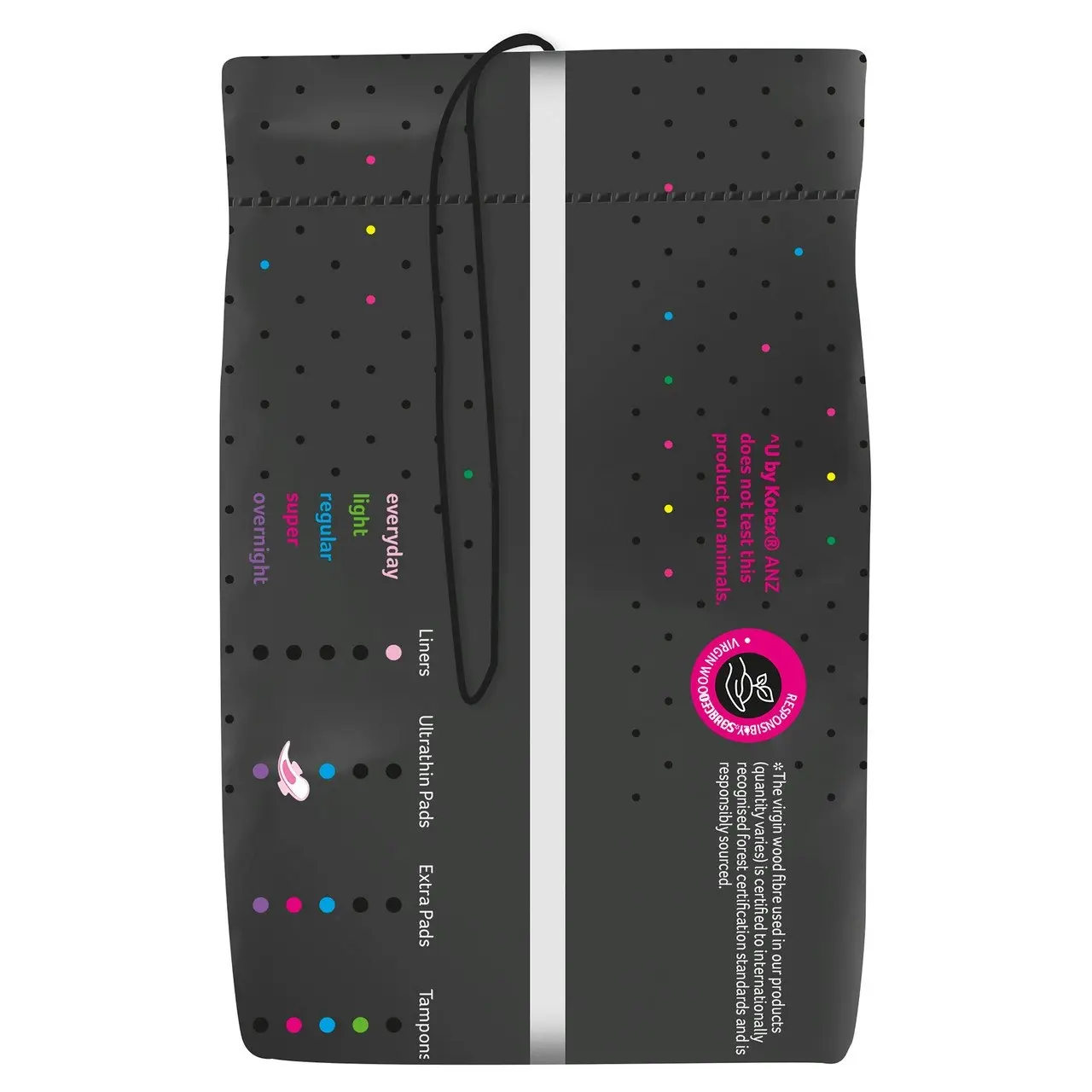 U by Kotex Ultrathin Pads Super with Wings 12 Pack