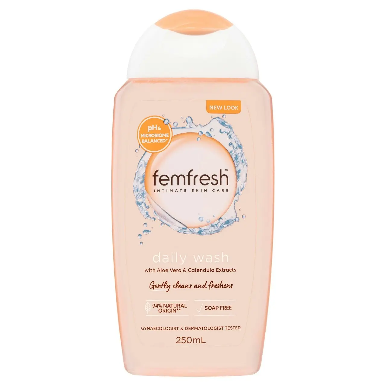 femfresh Daily Intimate Wash with Aloe Vera & Calendula Extracts 250mL