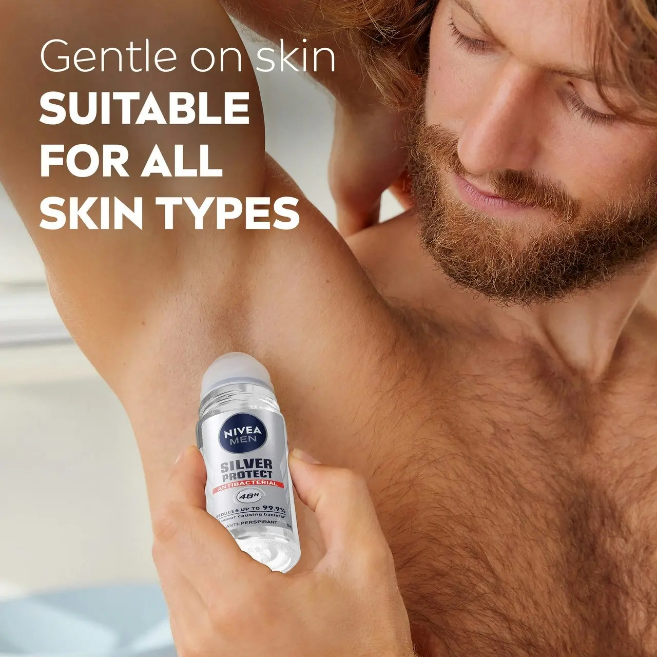 Nivea Nivea MEN Silver Protect Anti-Perspirant Roll-On