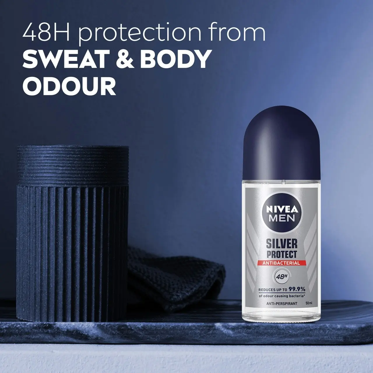 Nivea Nivea MEN Silver Protect Anti-Perspirant Roll-On