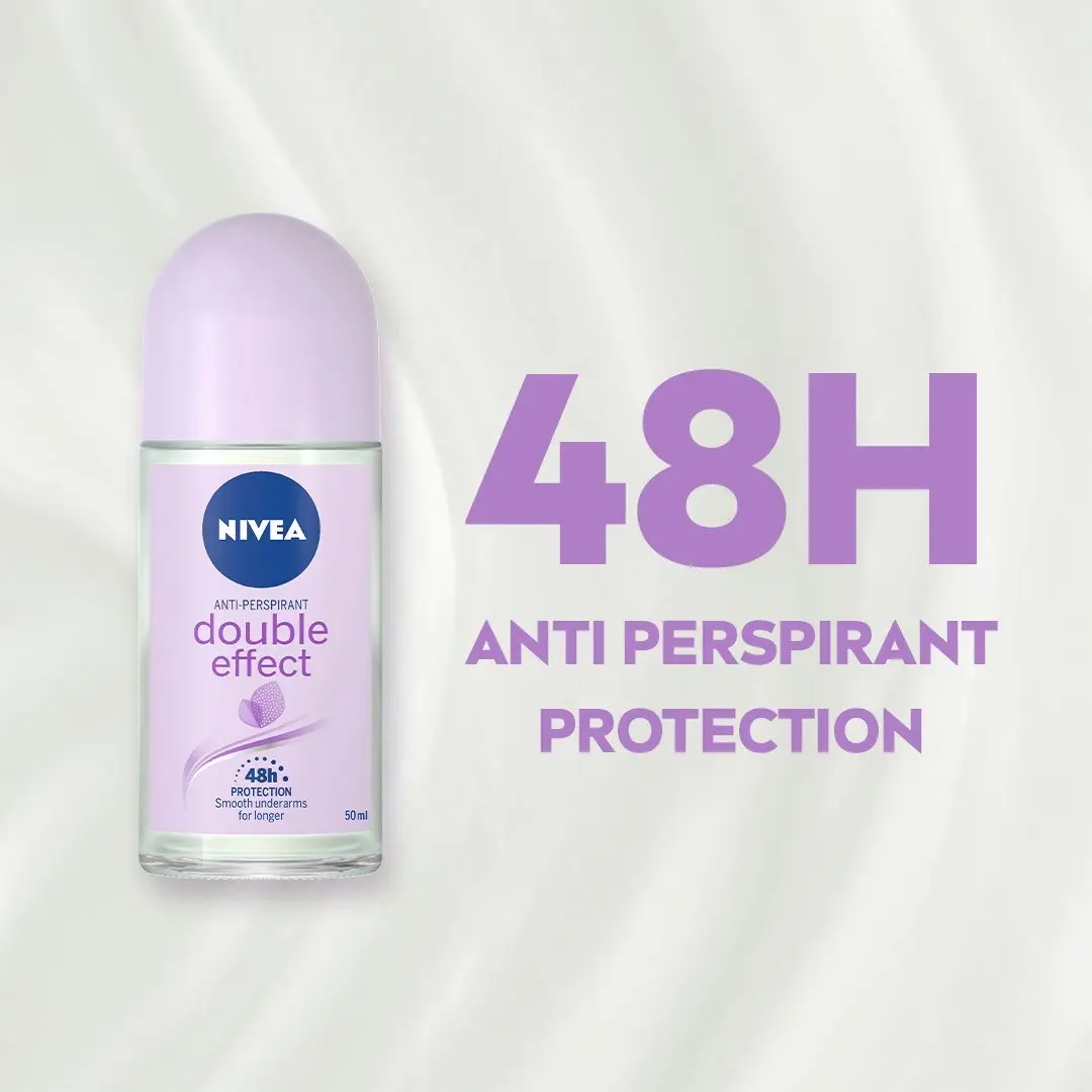 Nivea Double Effect Anti-perspirant Roll-on Deodorant 50ml