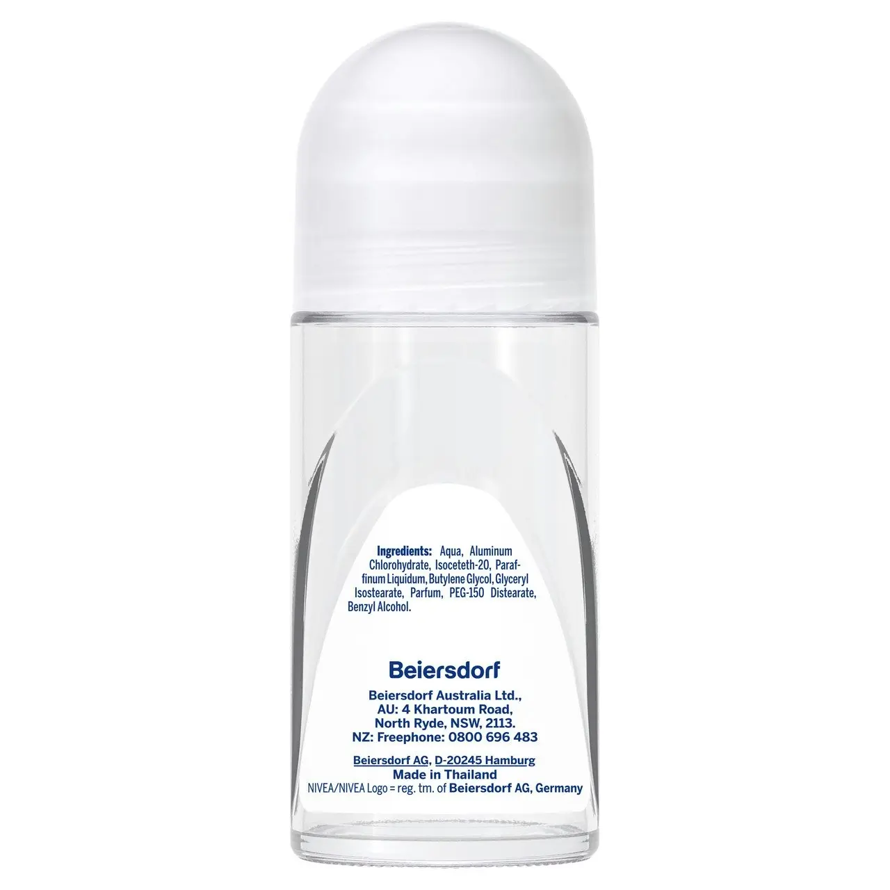 Nivea Pure Invisible Anti-Perspirant Roll-on Deodorant 50ml