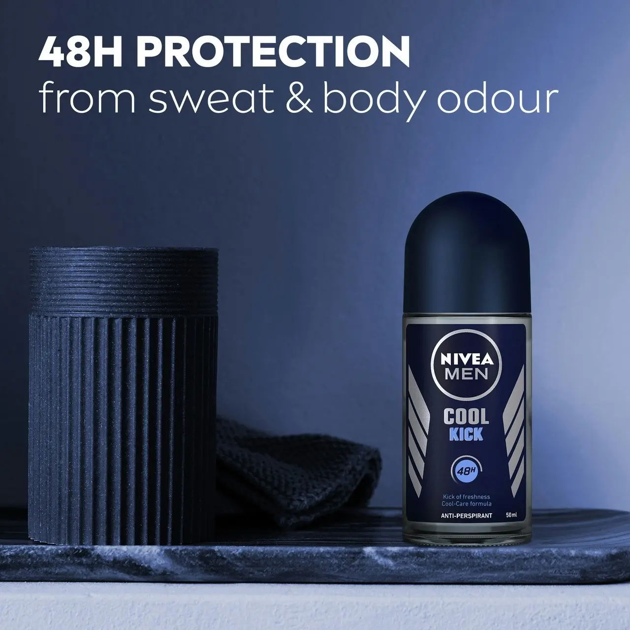 Nivea Nivea MEN Cool Kick Anti-Perspirant Roll-On Deodorant 50ml