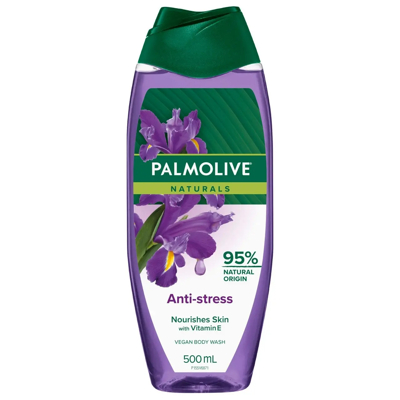 Palmolive Naturals Body Wash, 500mL, Anti-Stress with Ylang Ylang & Iris