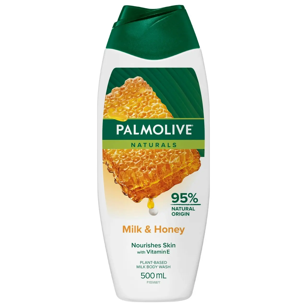 Palmolive Naturals Body Wash, 500mL, Milk and Honey, with Moisturising Milk