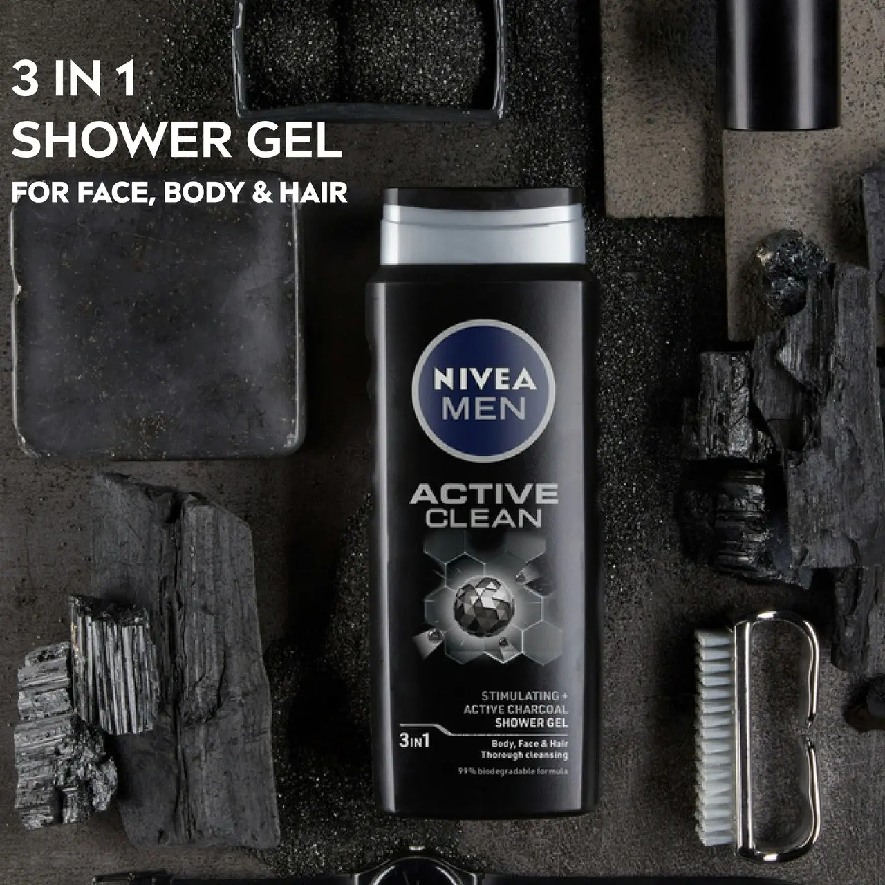 Nivea MEN Active Clean Shower Gel 500ml