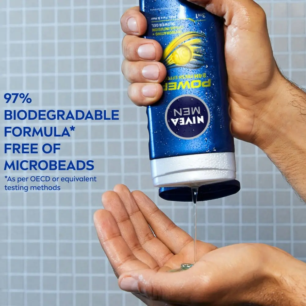 Nivea MEN Power Fresh Shower Gel 500ml