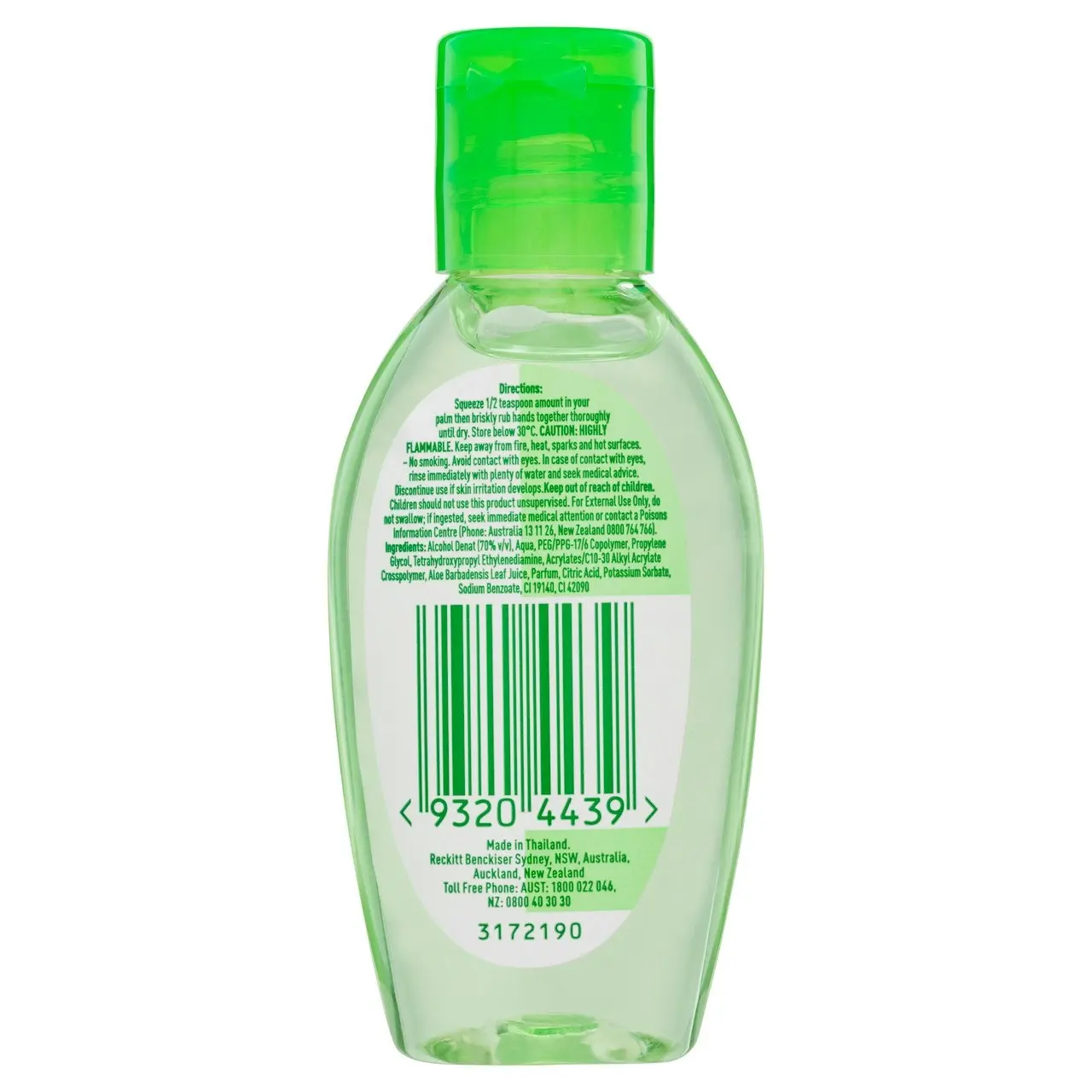 Dettol Healthy Touch Liquid Antibacterial Instant Hand Sanitiser Refresh 50mL