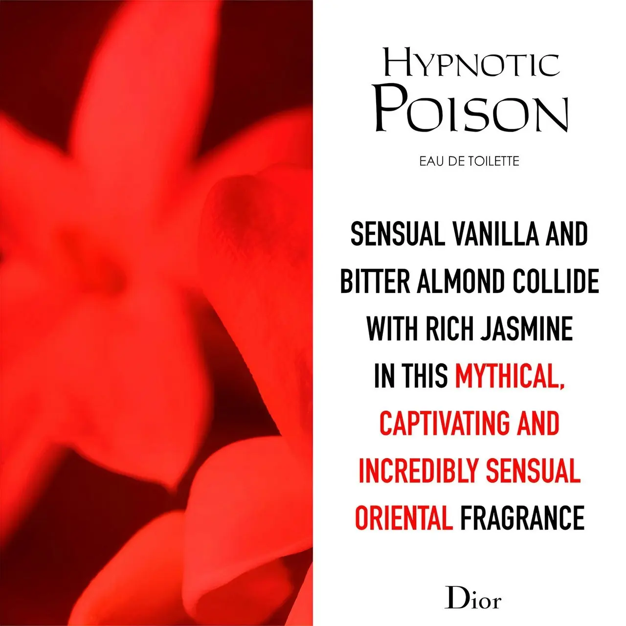 Hypnotic Poison 100ml EDT By Christian Dior (Womens)