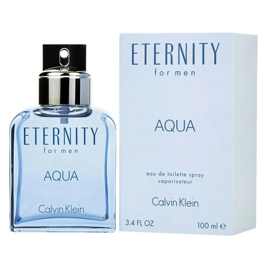 Eternity Men Aqua 100ml EDT By Calvin Klein (Mens)