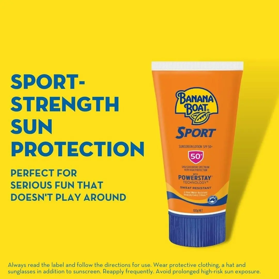 Banana Boat Sport Sunscreen Lotion SPF 50+ 40g