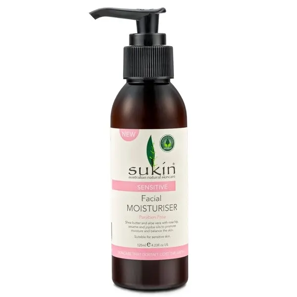 Sukin Sensitive Facial Moisturiser 125ml