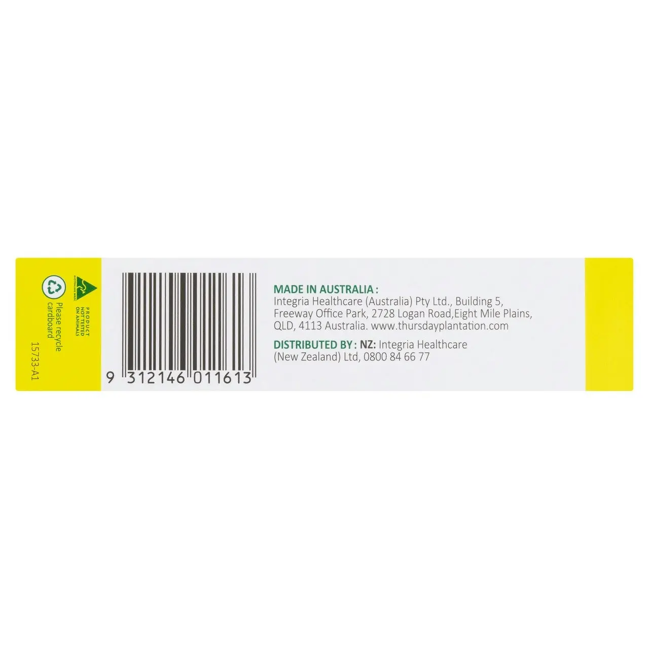 Thursday Plantation Tea Tree Blemish Stick With Manuka Honey Light7mL