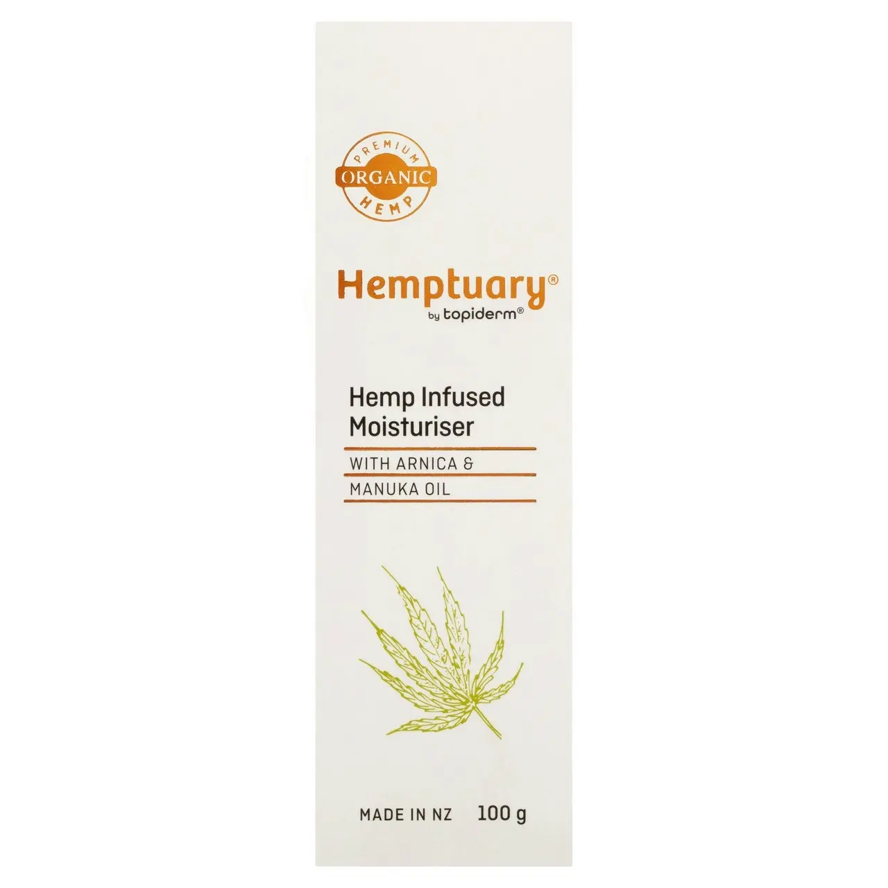 Hemptuary(R) by Topiderm(R) Hemp Infused Moisturiser 100g