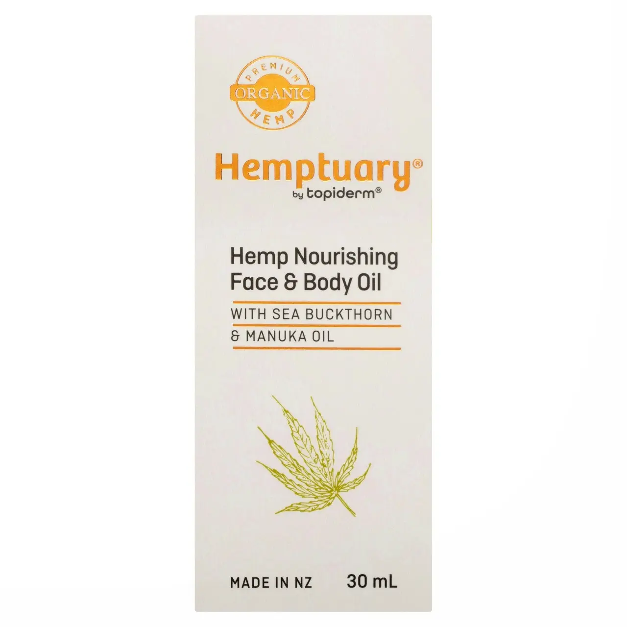 Hemptuary(R) Hemp Nourishing Face and Body Oil 30mL