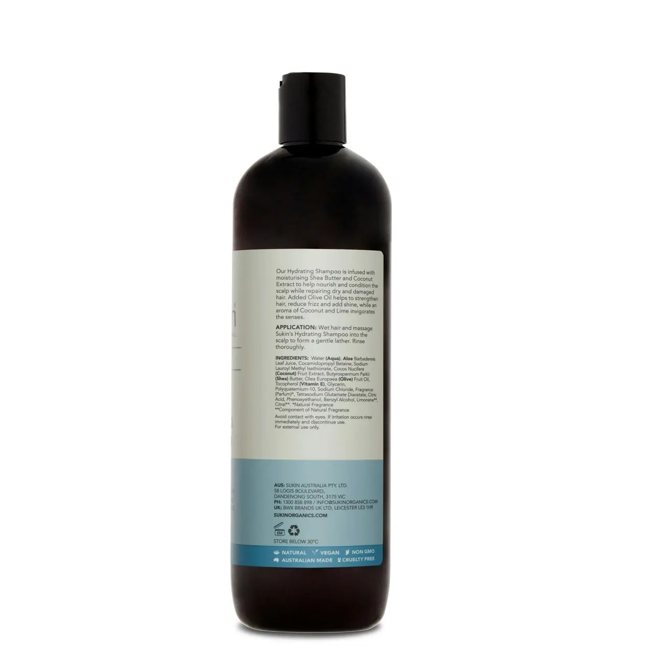 Sukin Haircare Hydrating Shampoo 500ml