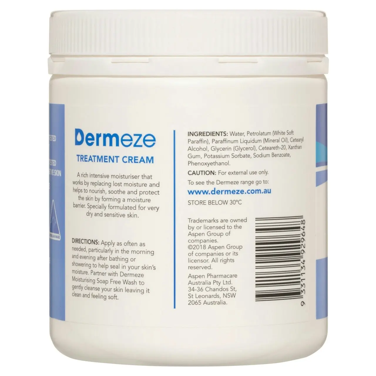 Dermeze Treatment Cream 500g