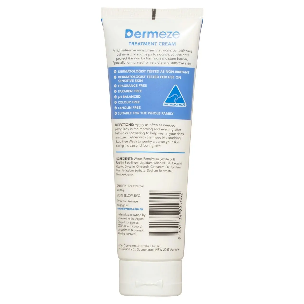 Dermeze Treatment Cream 100g