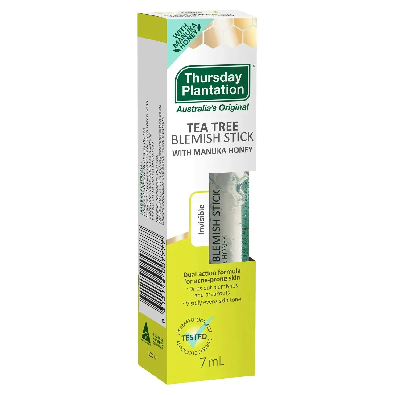 Thursday Plantation Tea Tree Blemish Stick with Manuka Honey 7mL