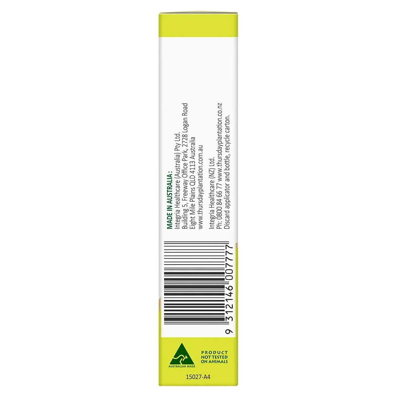 Thursday Plantation Tea Tree Blemish Stick with Manuka Honey 7mL