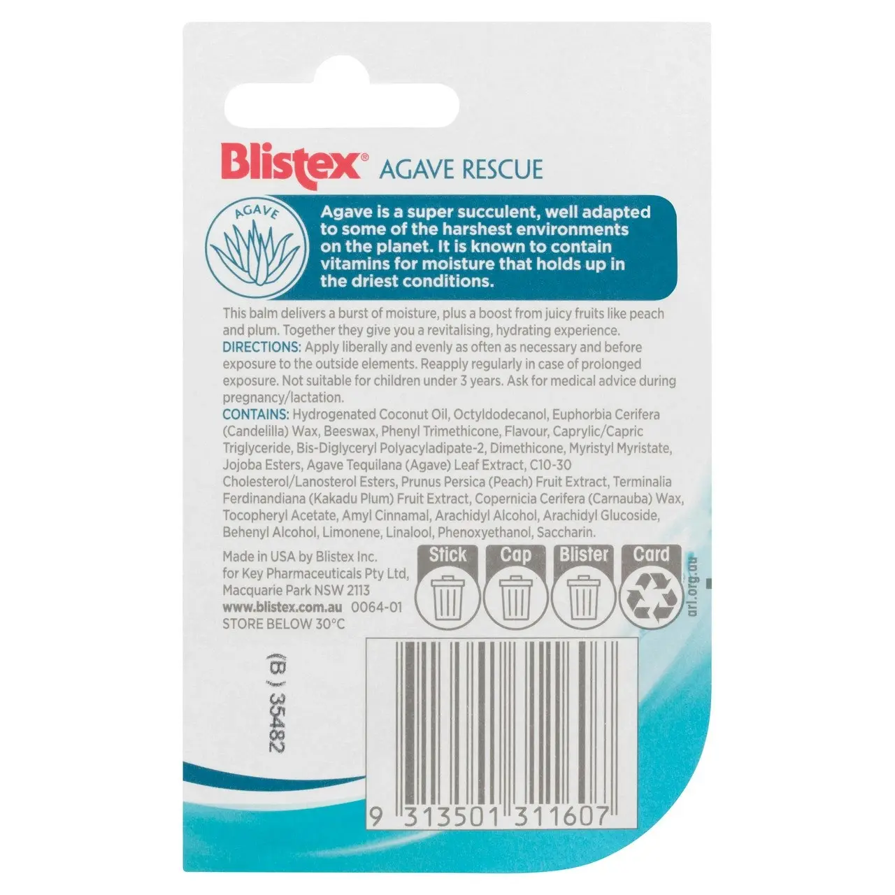 Blistex Agave Rescue 3.7g