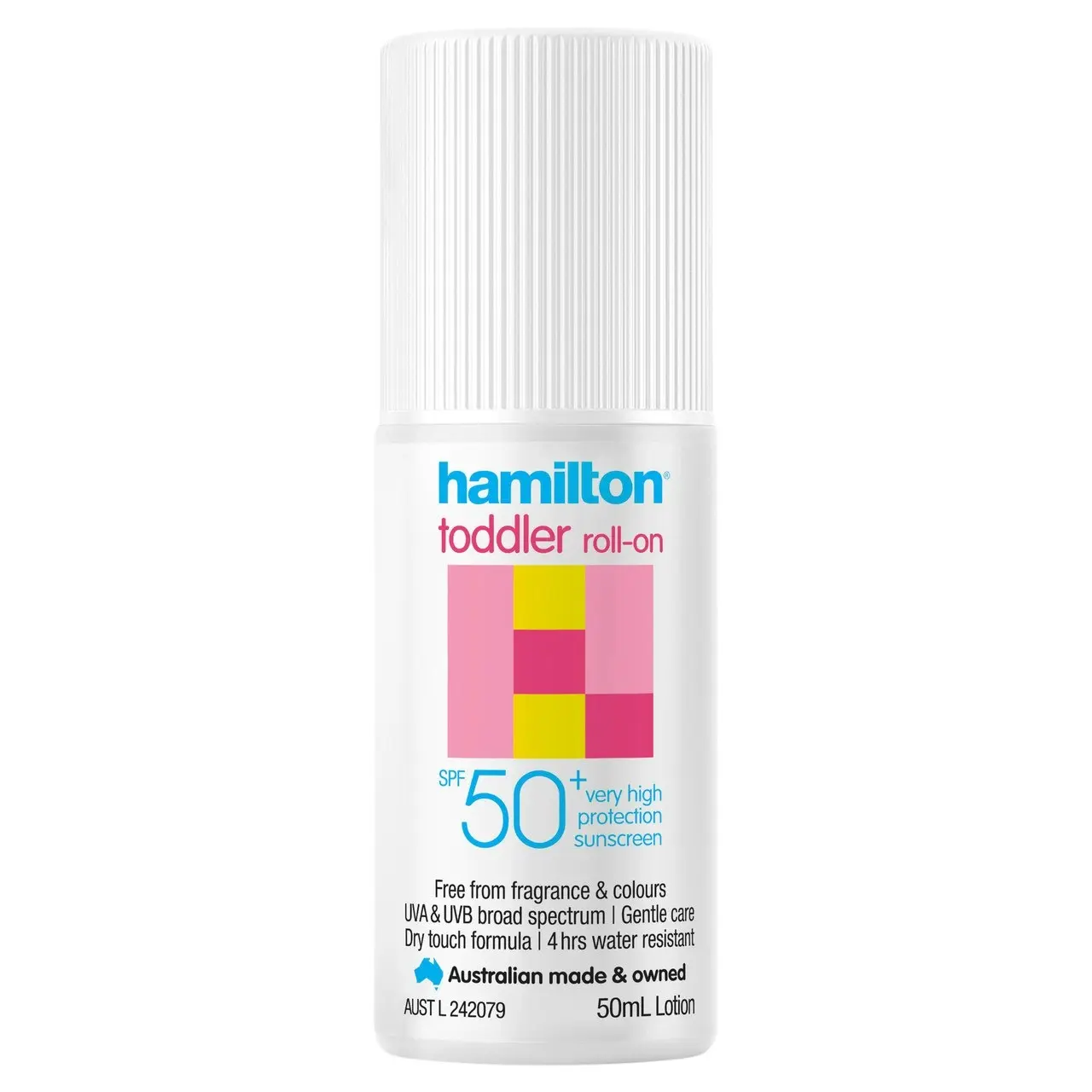 Hamilton Toddler Roll-On SPF 50+ 50mL