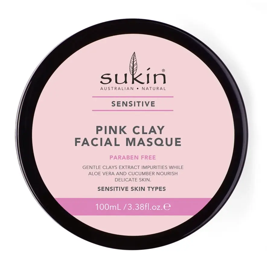 Sukin Sensitive Pink Clay Facial Masque 100ml