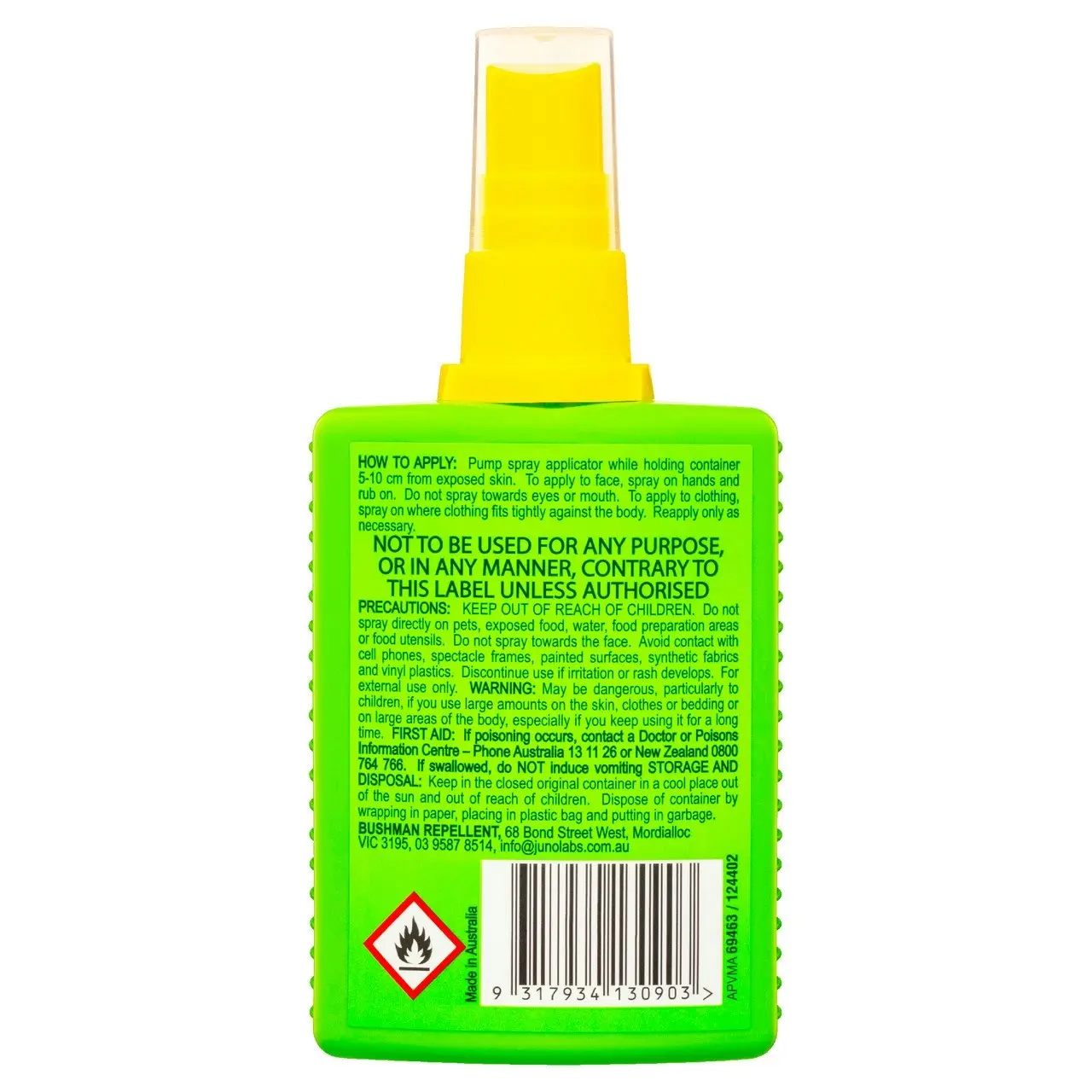 Bushman Repellent Plus 20% DEET with Sunscreen 100mL