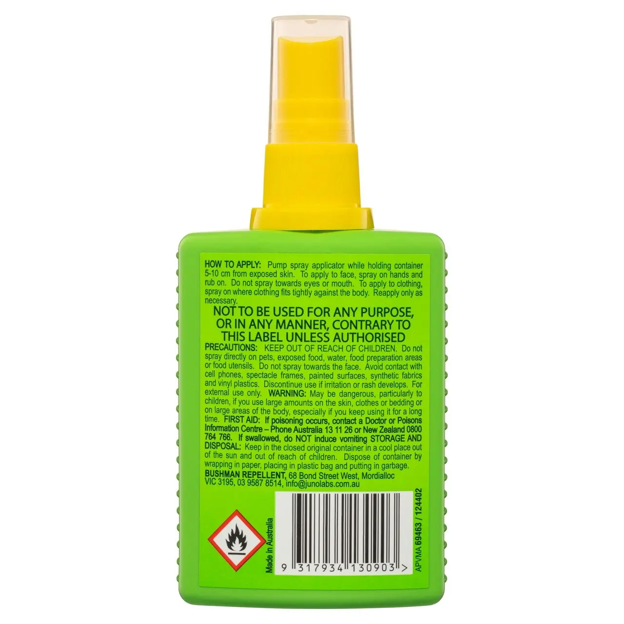 Bushman Repellent Plus 20% DEET with Sunscreen 100mL