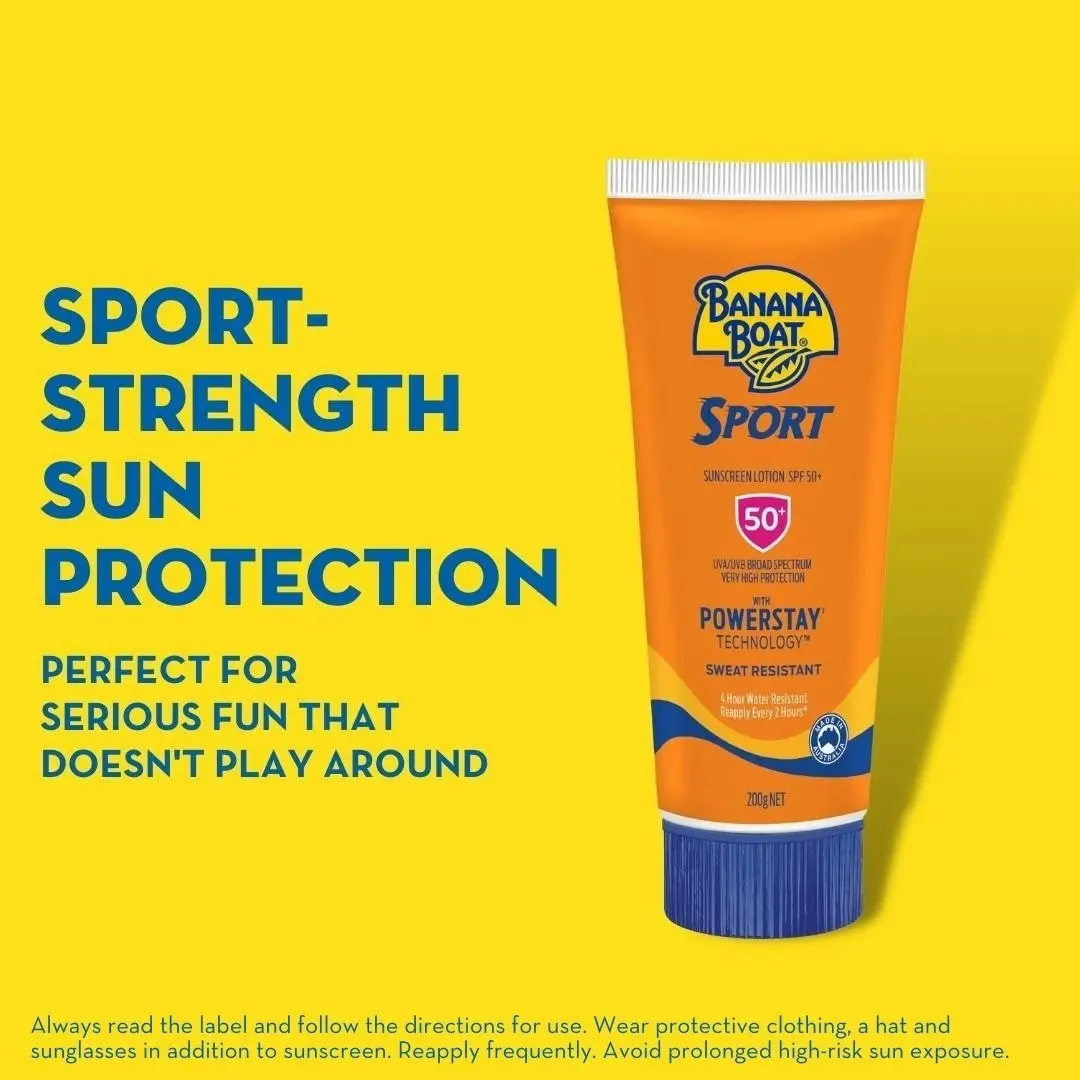 Banana Boat Sport Sunscreen Lotion SPF 50+ 200g